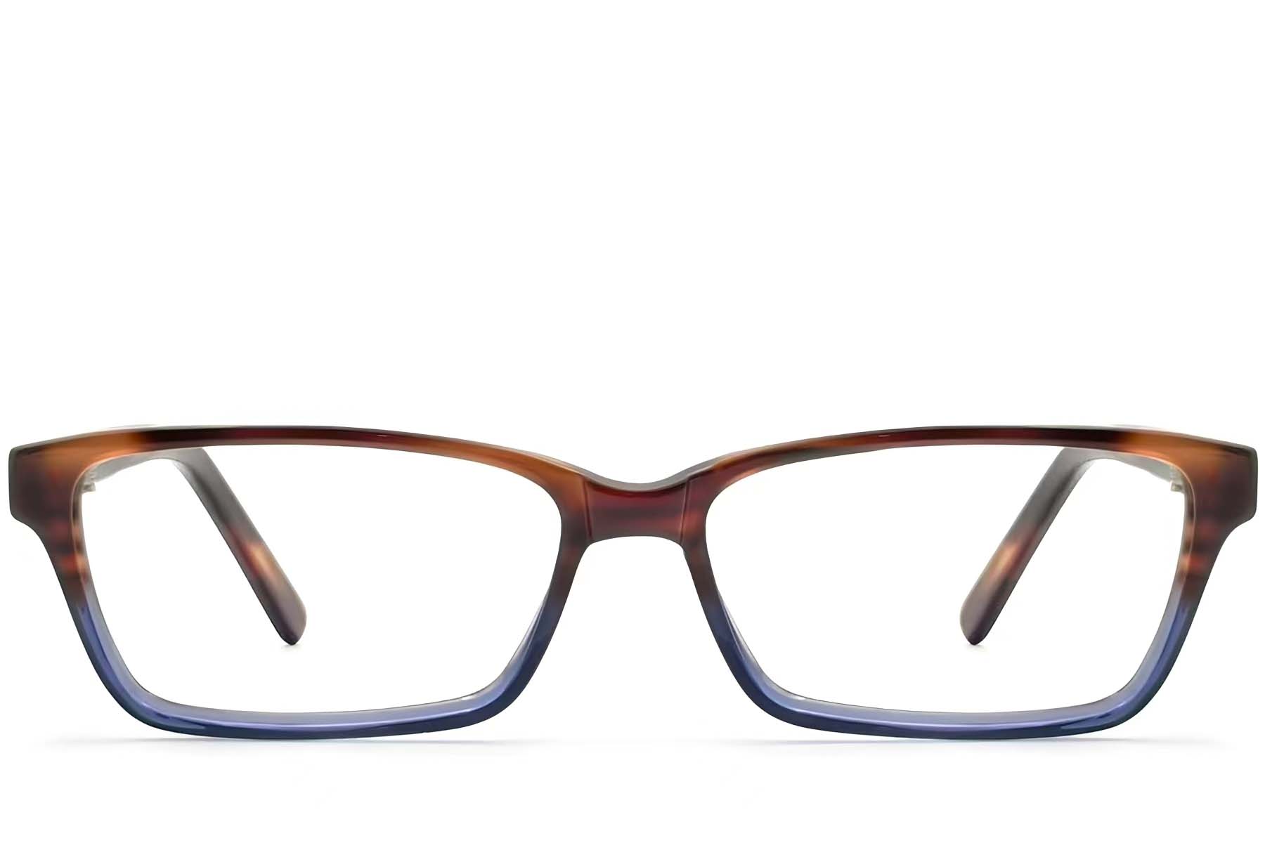 BS2012-3544_Blue_Rectangular_Acetate_Glasses_front