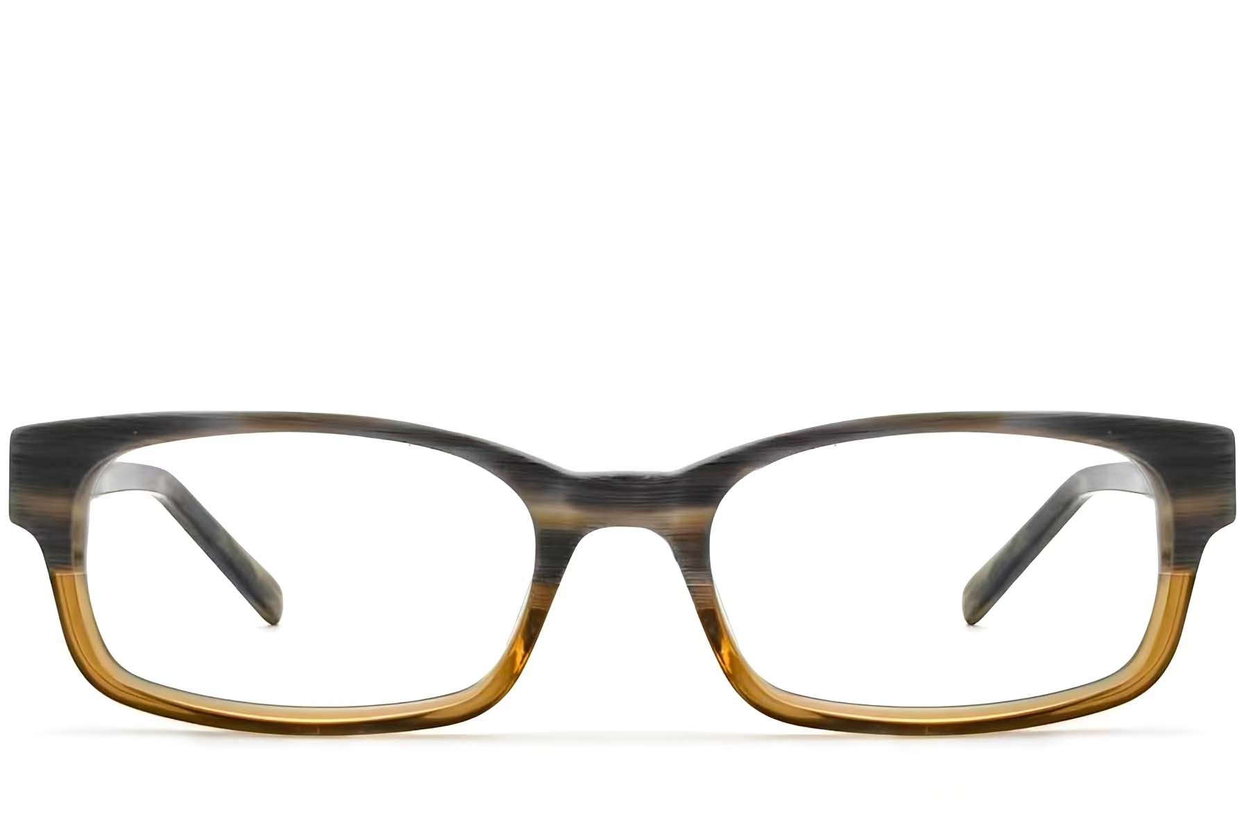 BS2012-3550_Brown_Rectangular_Acetate_Glasses_front