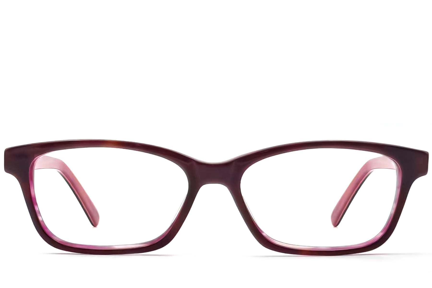 BS2012-3589_Purple_Rectangular_Acetate_Glasses_front
