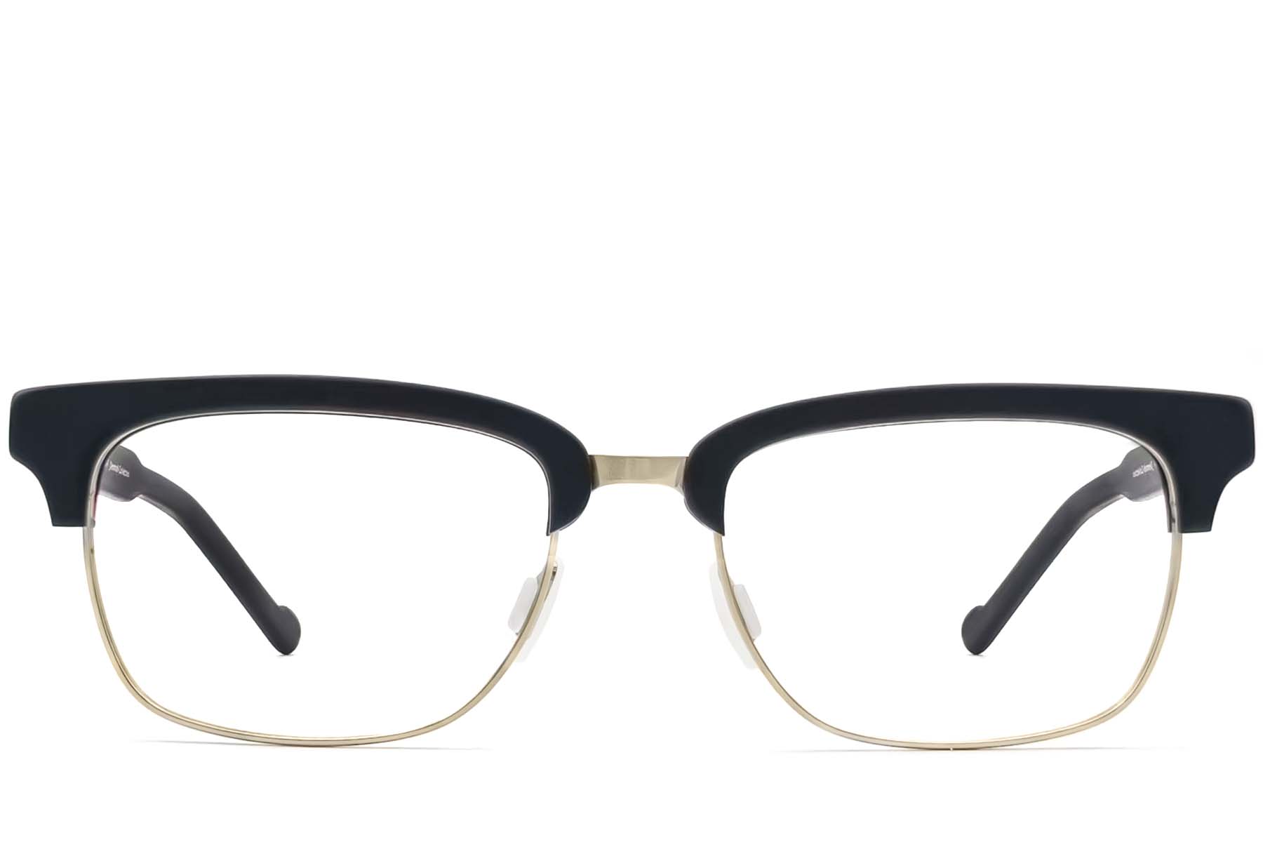 BS2012-3596_Black_Rectangular_Acetate_Glasses_front