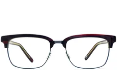 BS2012-3598_Red_Rectangular_Acetate_Glasses_front