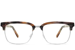 BS2012-3599_Pattern_Rectangular_Acetate_Glasses_front