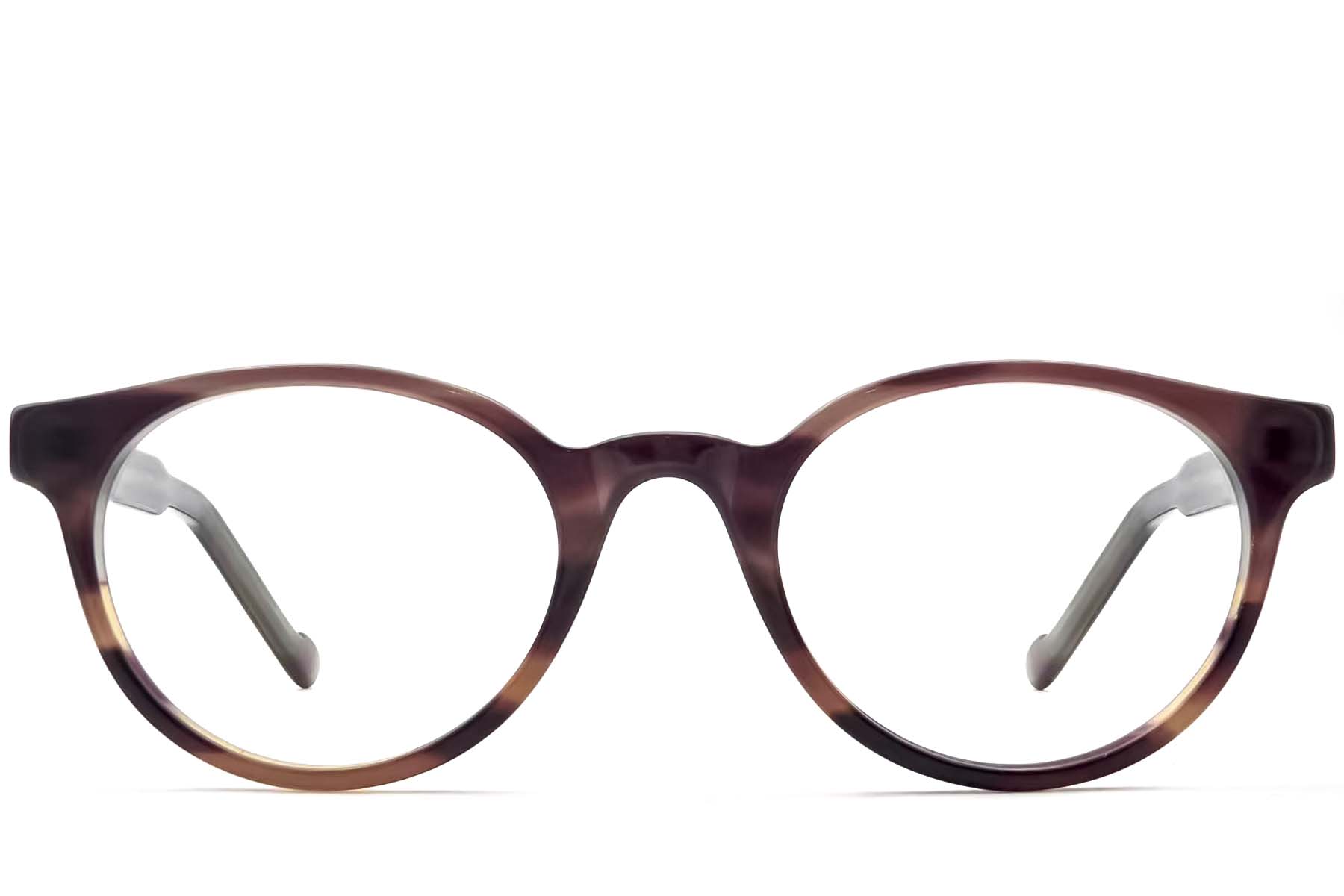 BS2012-3600_Brown_Oval_Acetate_Glasses_front