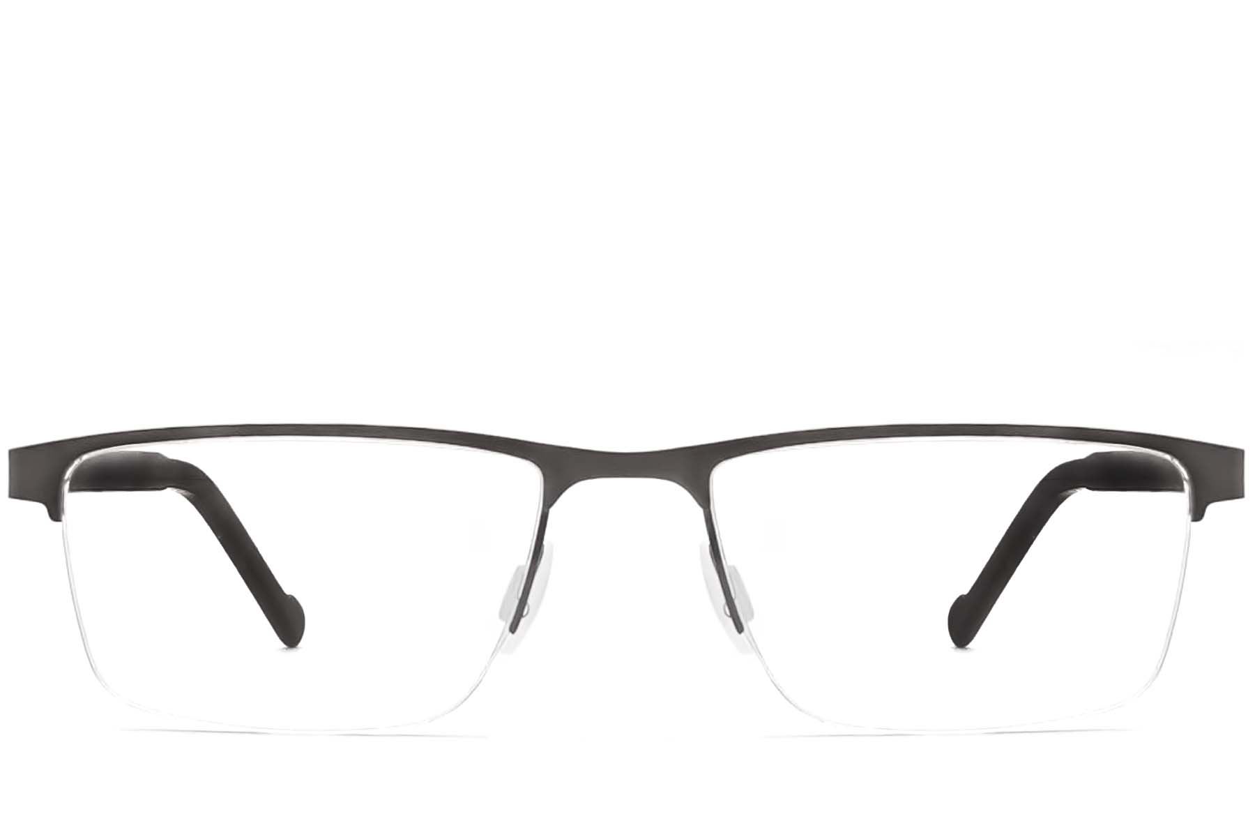 BS2012-3606_Grey_Semi-rimless_Acetate_Glasses_front
