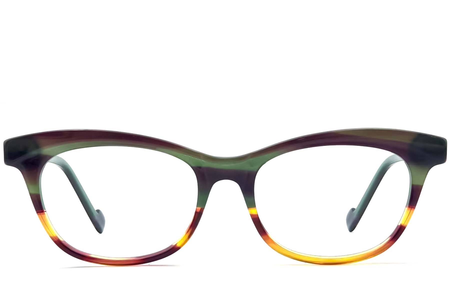 BS2012-3614_Green_Butterfly_Acetate_Glasses_front