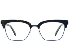 BS2012-3616_Black_Rectangular_Acetate_Glasses_front