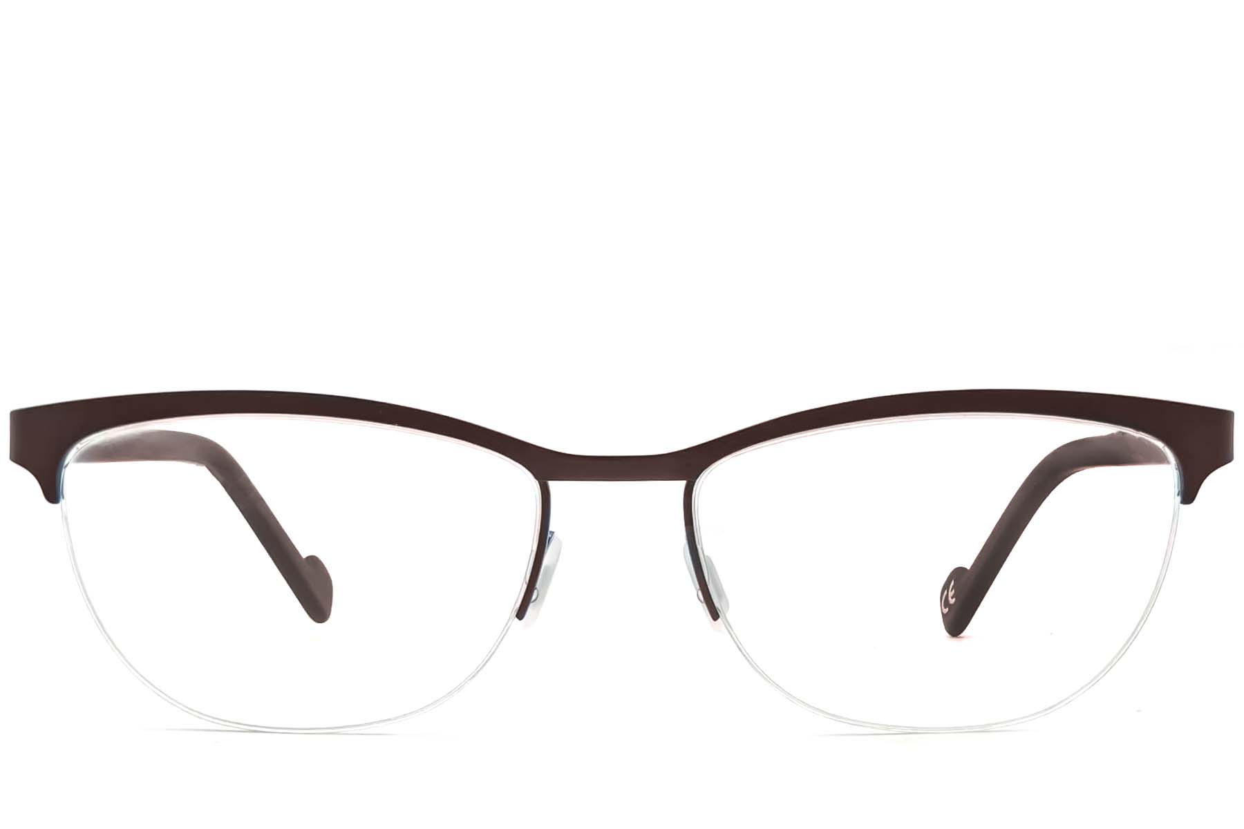 BS2012-3618_Brown_Semi-rimless_Acetate_Glasses_front