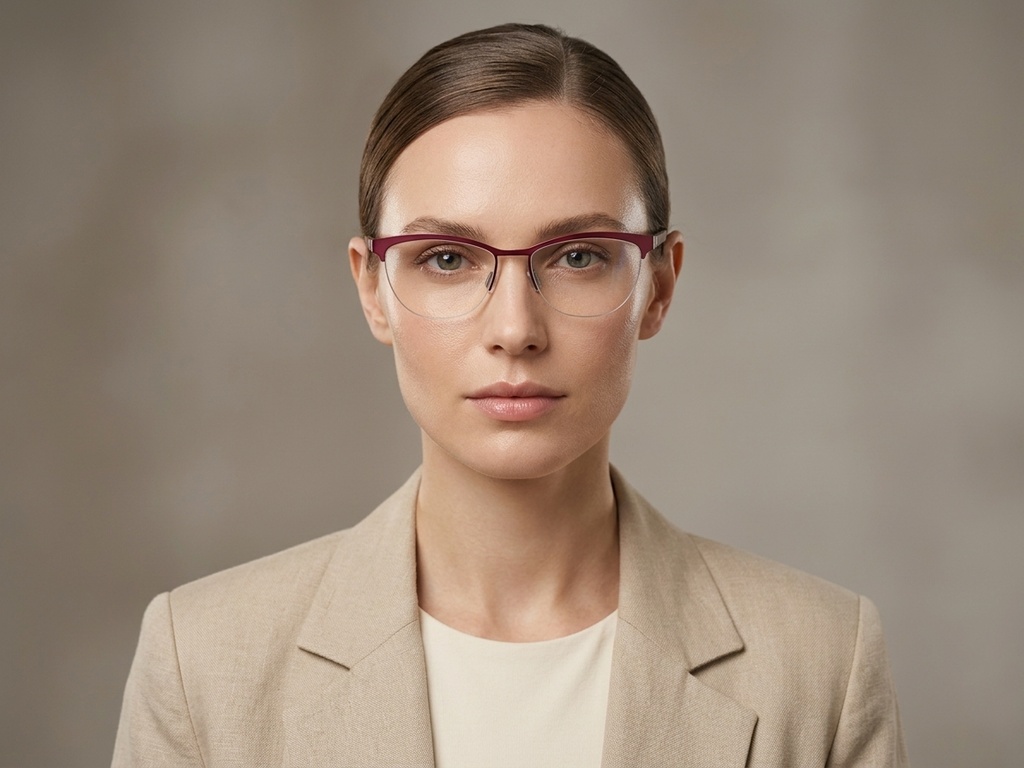 BS2012-3619_Red_Semi-rimless_Acetate_Glasses-tryon_female