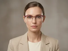 BS2012-3619_Red_Semi-rimless_Acetate_Glasses-tryon_female