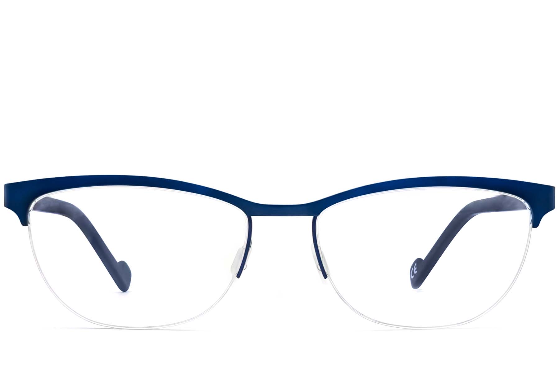 BS2012-3620_Blue_Semi-rimless_Acetate_Glasses_front