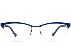 BS2012-3620_Blue_Semi-rimless_Acetate_Glasses_front