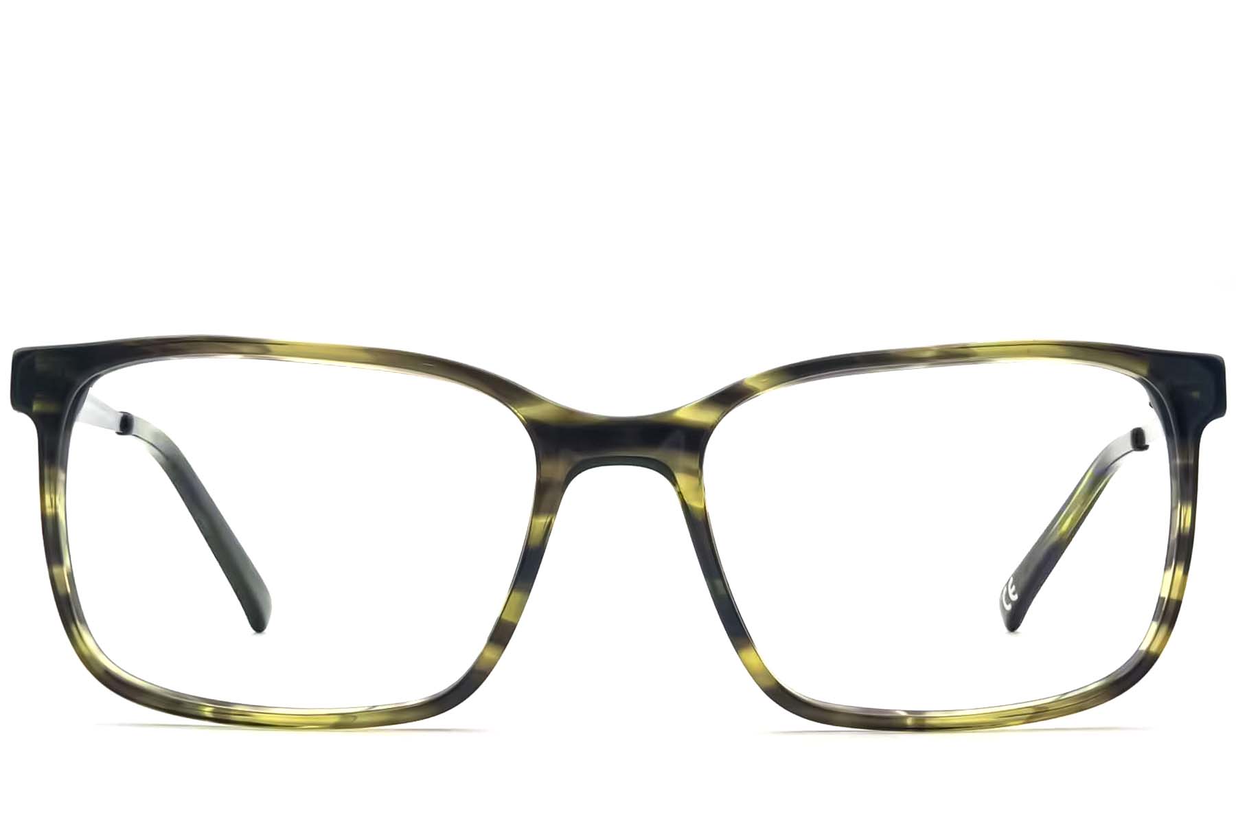 BS2012-3628_Green_Rectangular_Acetate_Glasses_front