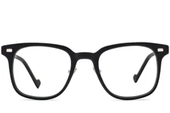 BS2012-3640_Black_Rectangular_Acetate_Glasses_front