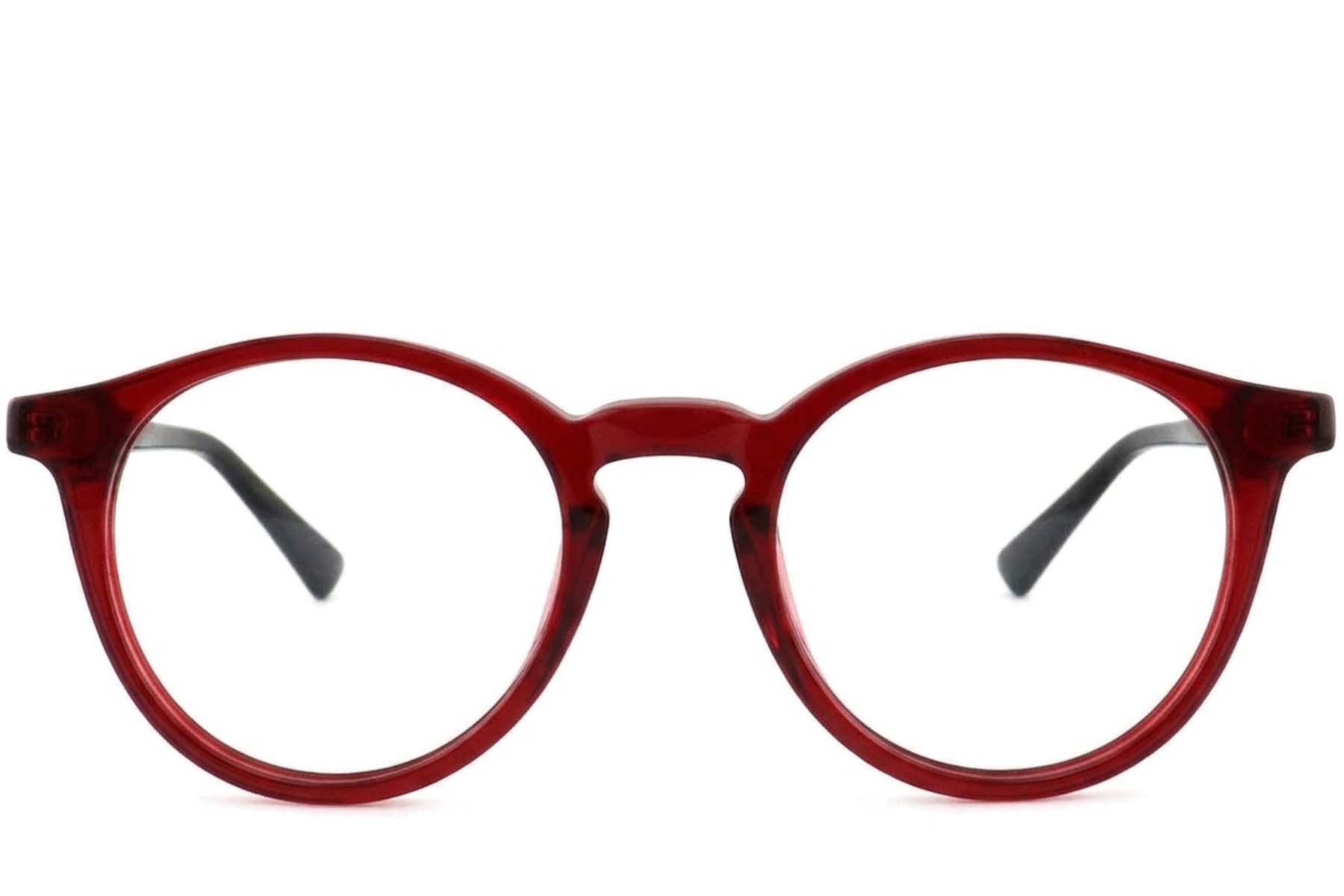 BS2012-3712_Red_Oval_Acetate_Glasses-front