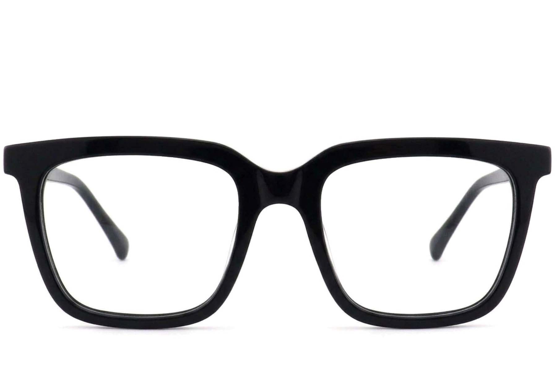 BS2012-3725_Black_Rectangular_Acetate_Glasses-front