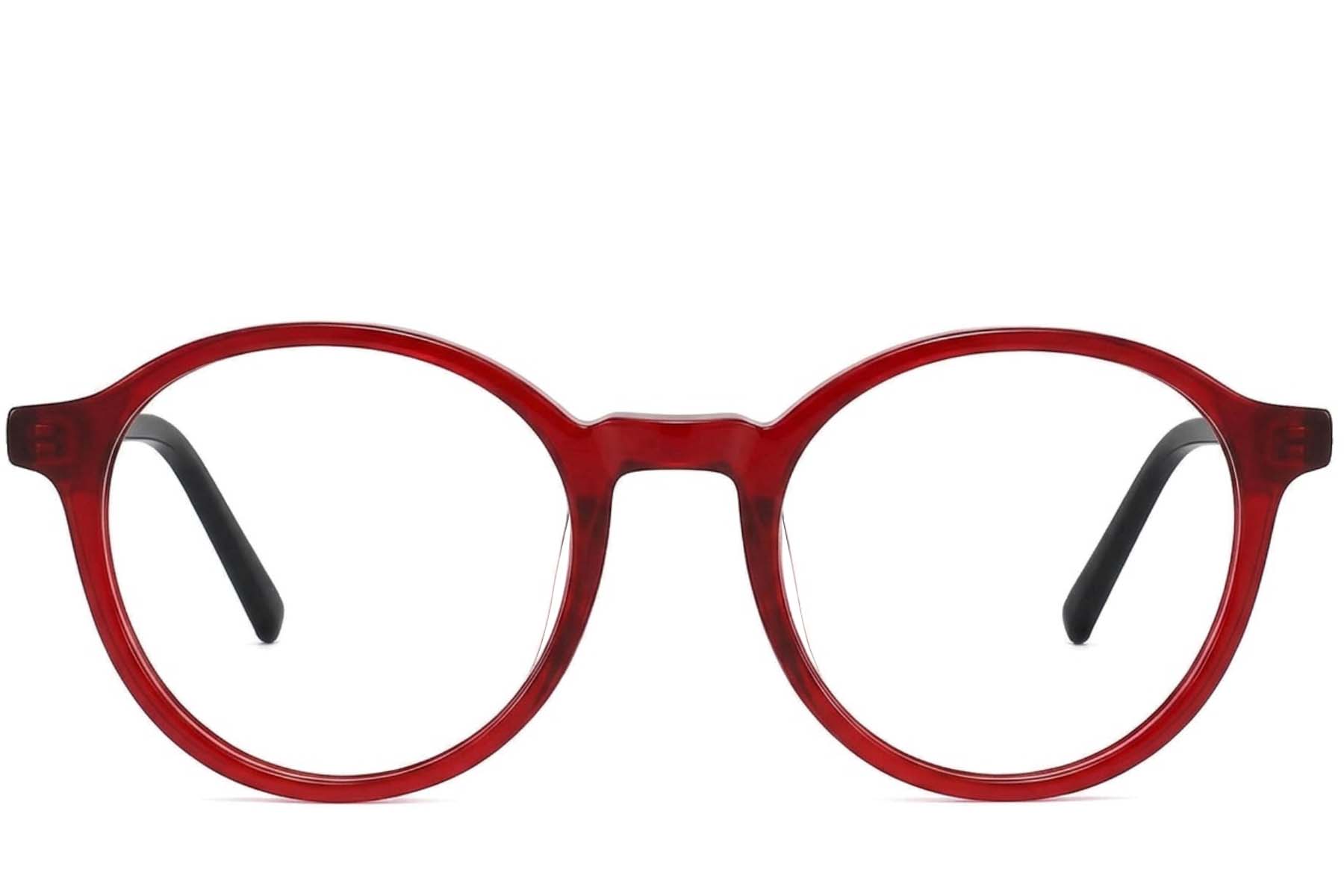 BS2012-3783_Red_Oval_Acetate_Glasses-front