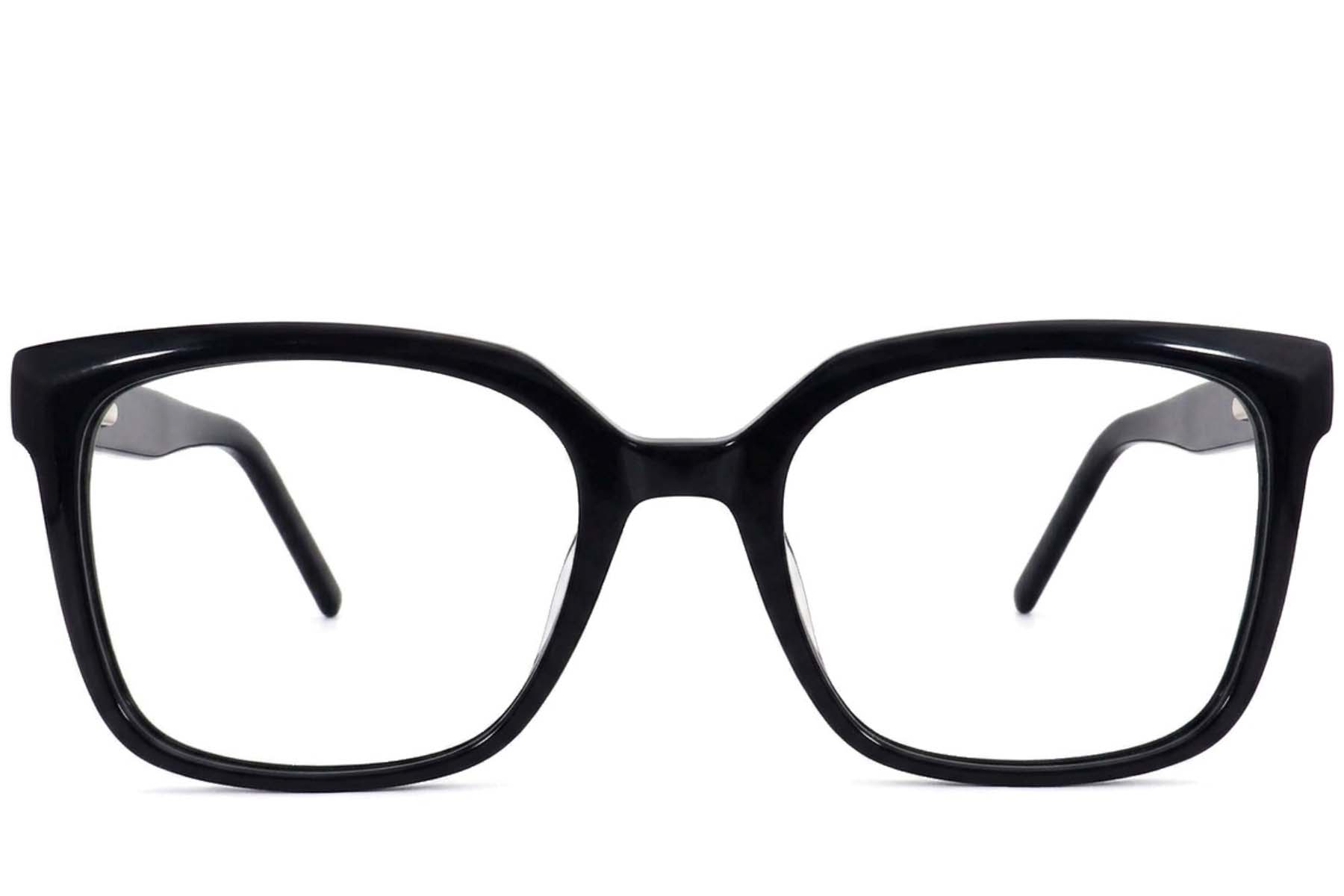 BS2012-3790_Black_Rectangular_Acetate_Glasses-front