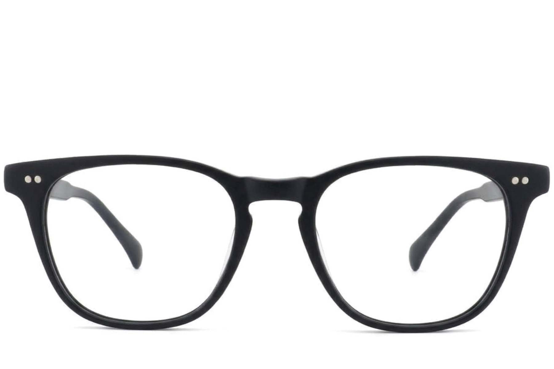 BS2012-3801_Black_Rectangular_Acetate_Glasses-front