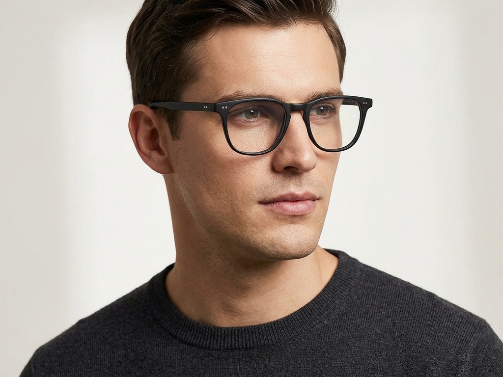 BS2012-3801_Black_Rectangular_Acetate_Glasses-tryon_male