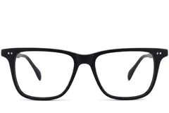 BS2012-3808_Black_Rectangular_Acetate_Glasses-front