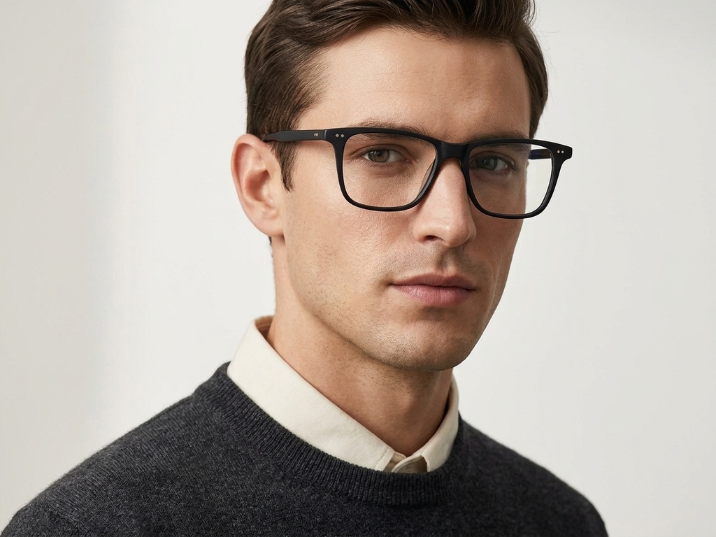 BS2012-3808_Black_Rectangular_Acetate_Glasses-tryon_male