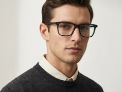 BS2012-3808_Black_Rectangular_Acetate_Glasses-tryon_male