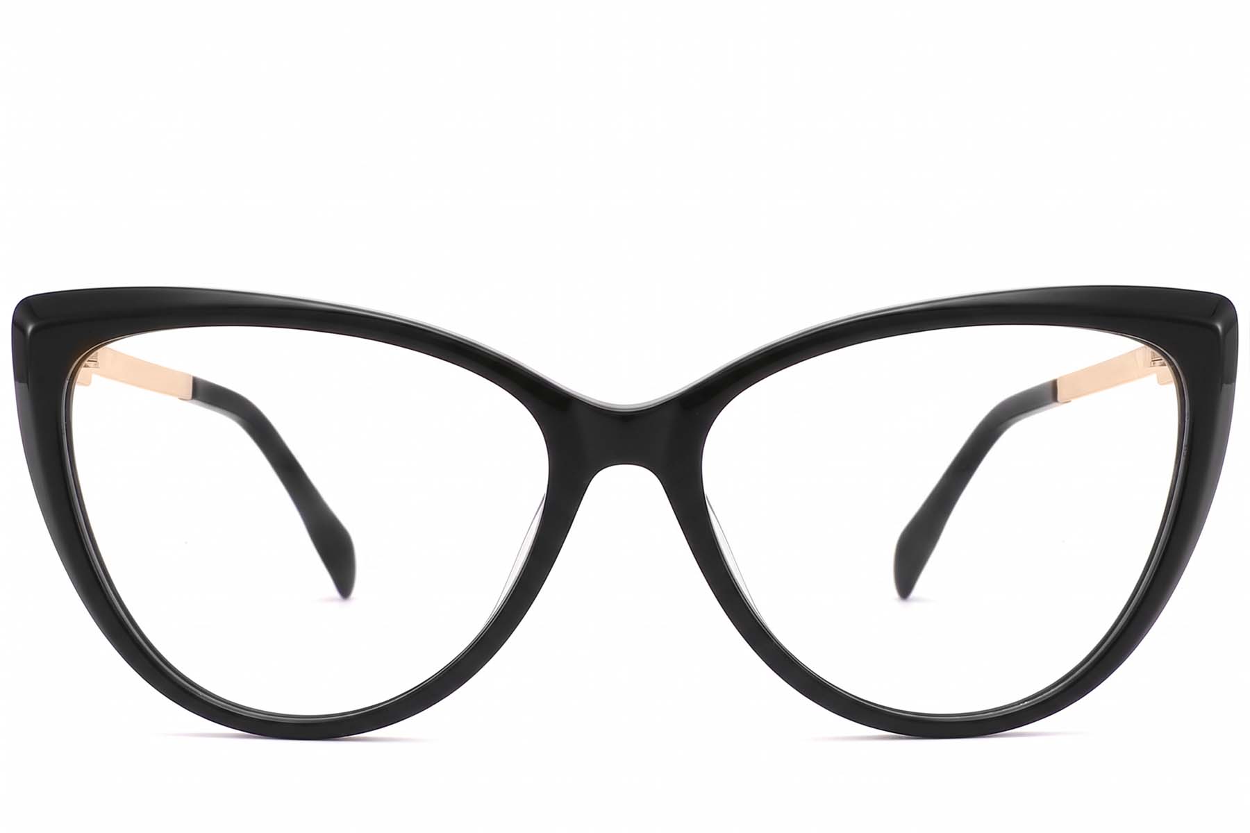 BS2012-3815_Black_Butterfly_Acetate_Glasses-front