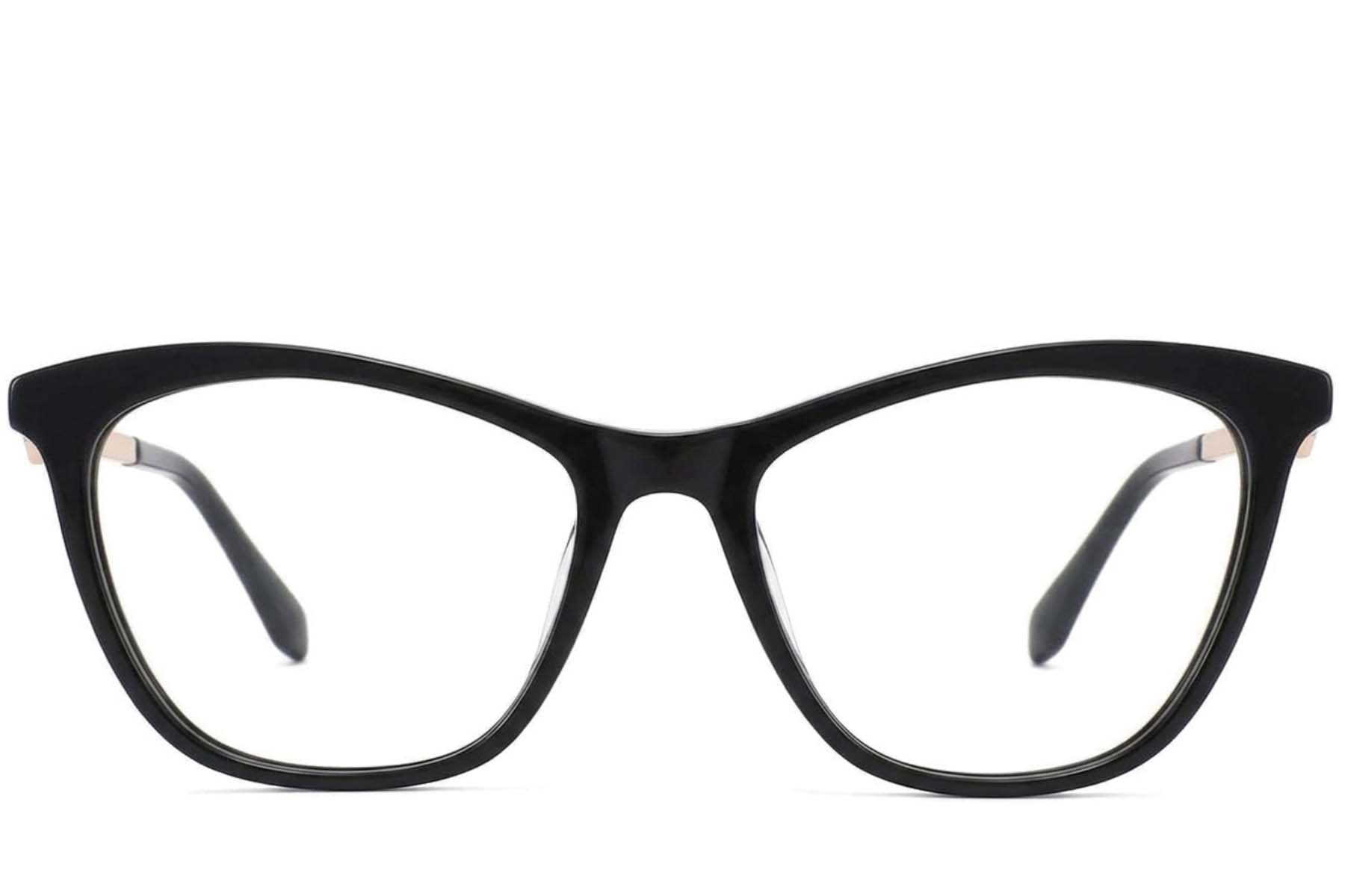 BS2012-3823_Black_Butterfly_Acetate_Glasses-front
