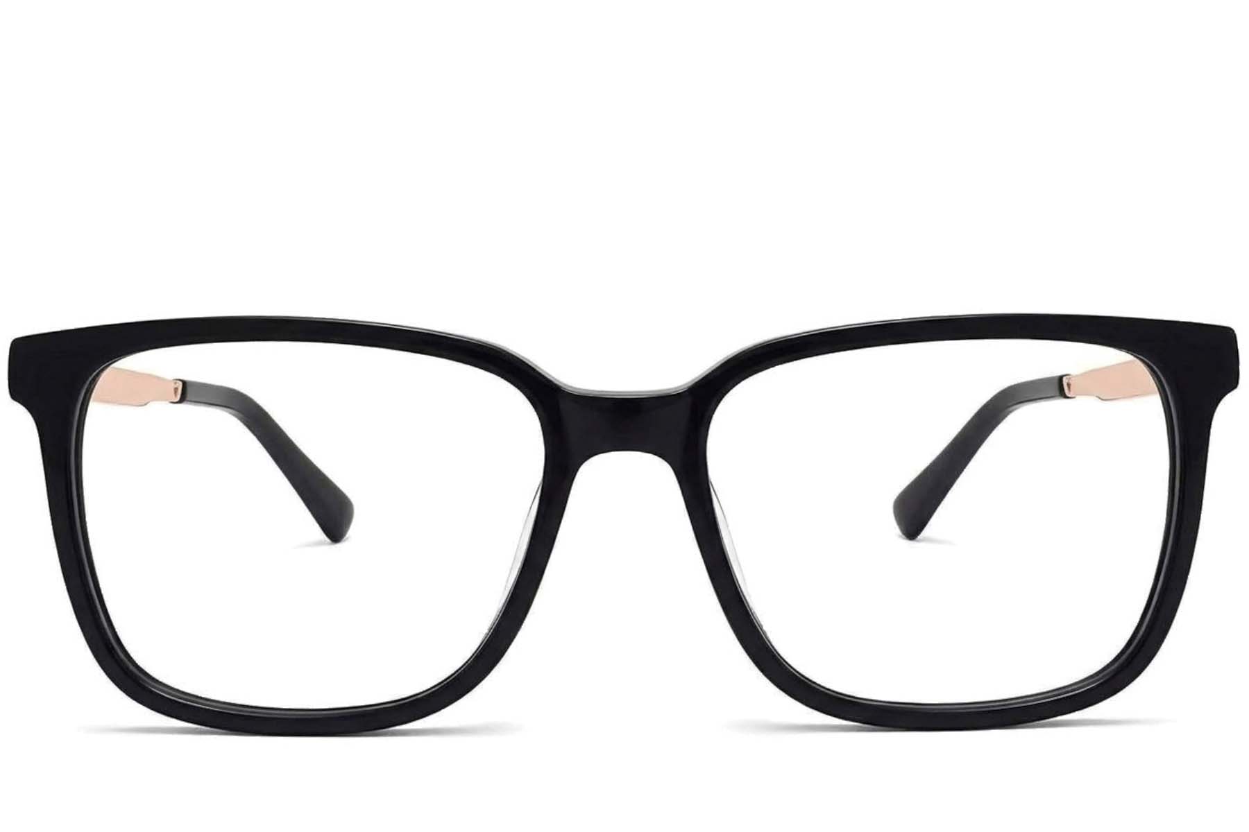 BS2012-3834_Black_Rectangular_Acetate_Glasses-front