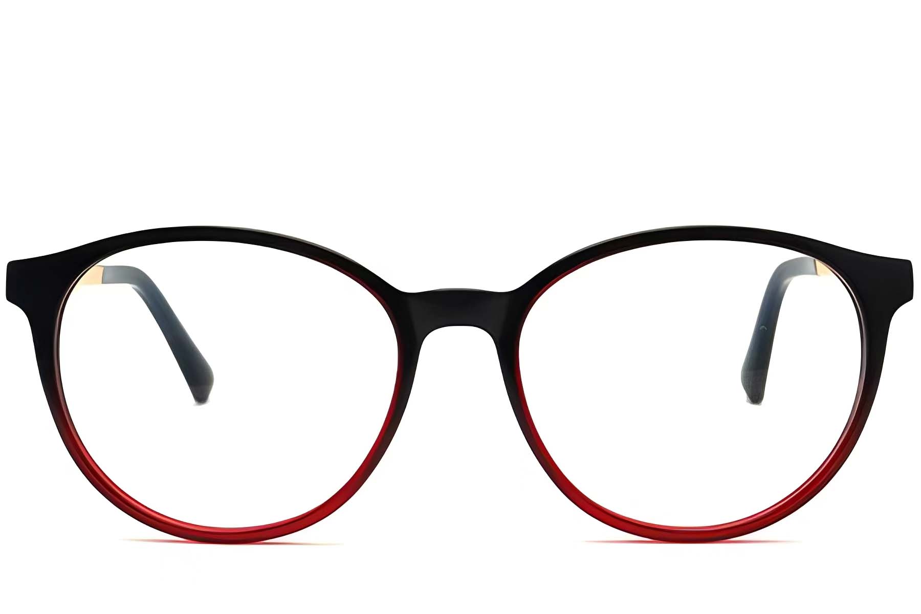 BS2012-3838_Red_Oval_Acetate_Glasses_front