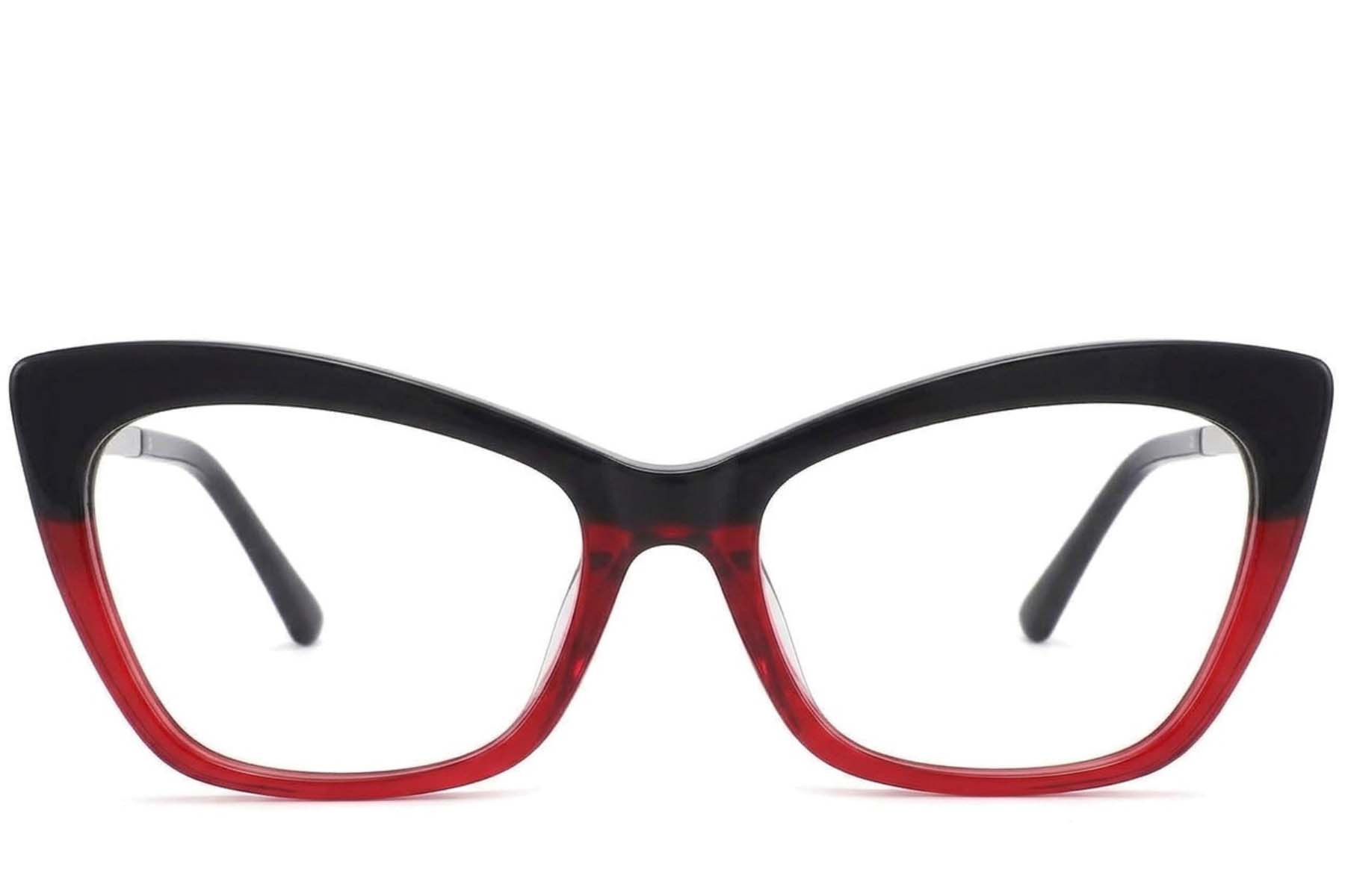 BS2012-3852_Red_Butterfly_Acetate_Glasses-front