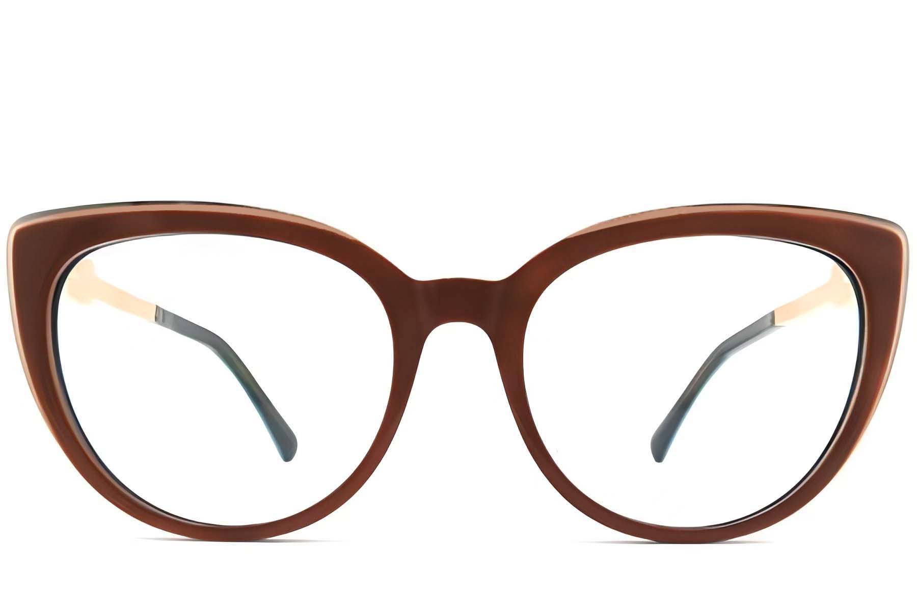 BS2012-3856_Brown_Butterfly_Acetate_Glasses_front