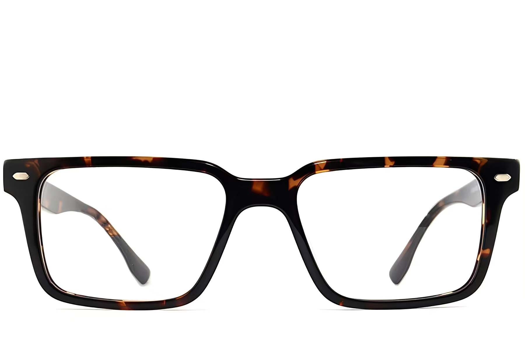 BS2012-3906_Tortoiseshell_Rectangular_Acetate_Glasses_front