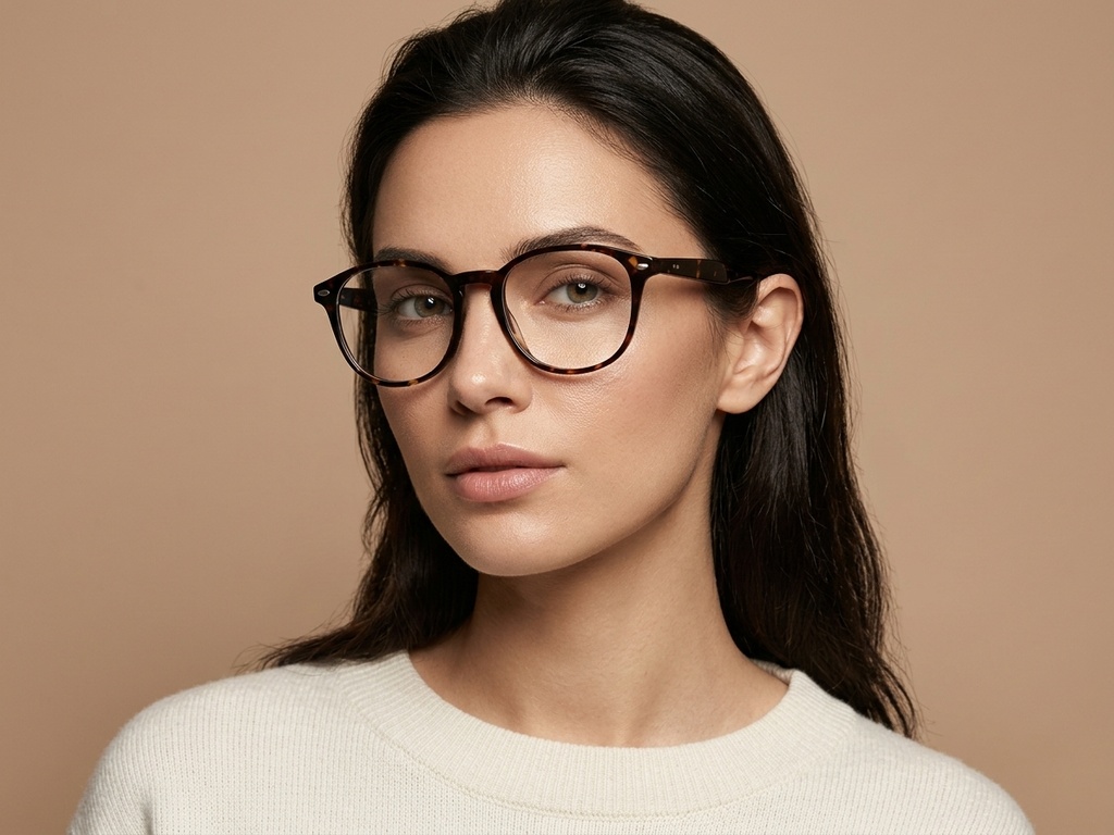 BS2012-3930_Tortoiseshell_Oval_Acetate_Glasses-tryon_female
