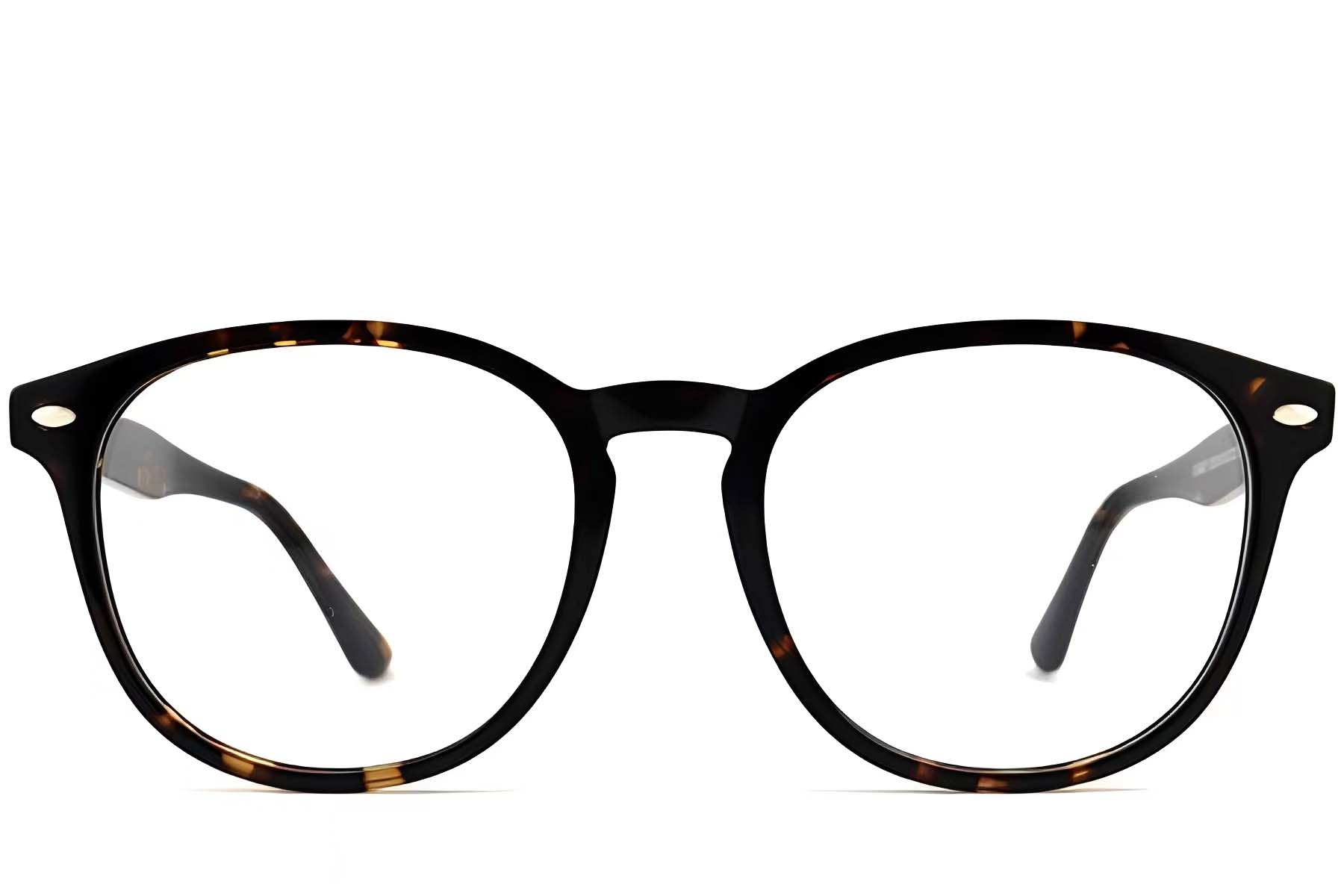 BS2012-3930_Tortoiseshell_Oval_Acetate_Glasses_front