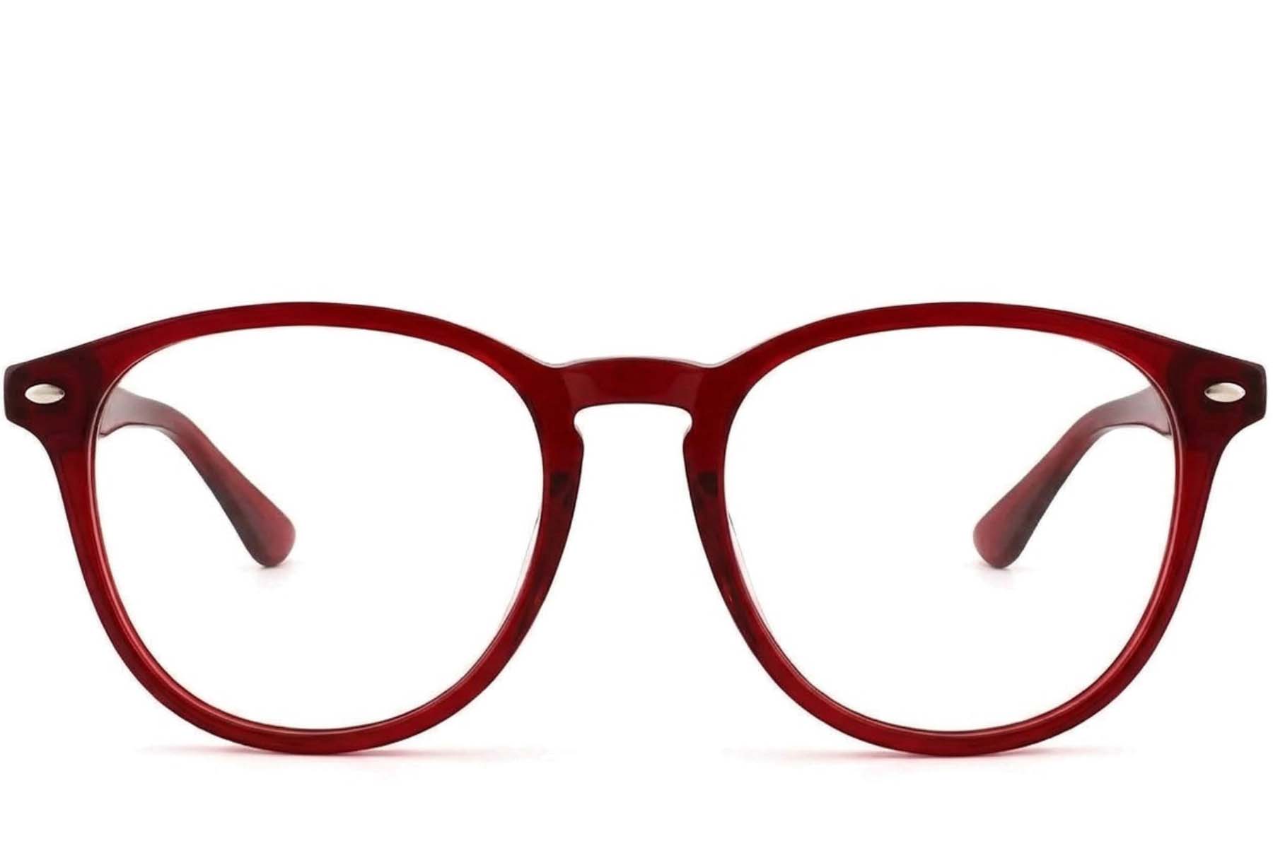 BS2012-3931_Red_Oval_Acetate_Glasses-front