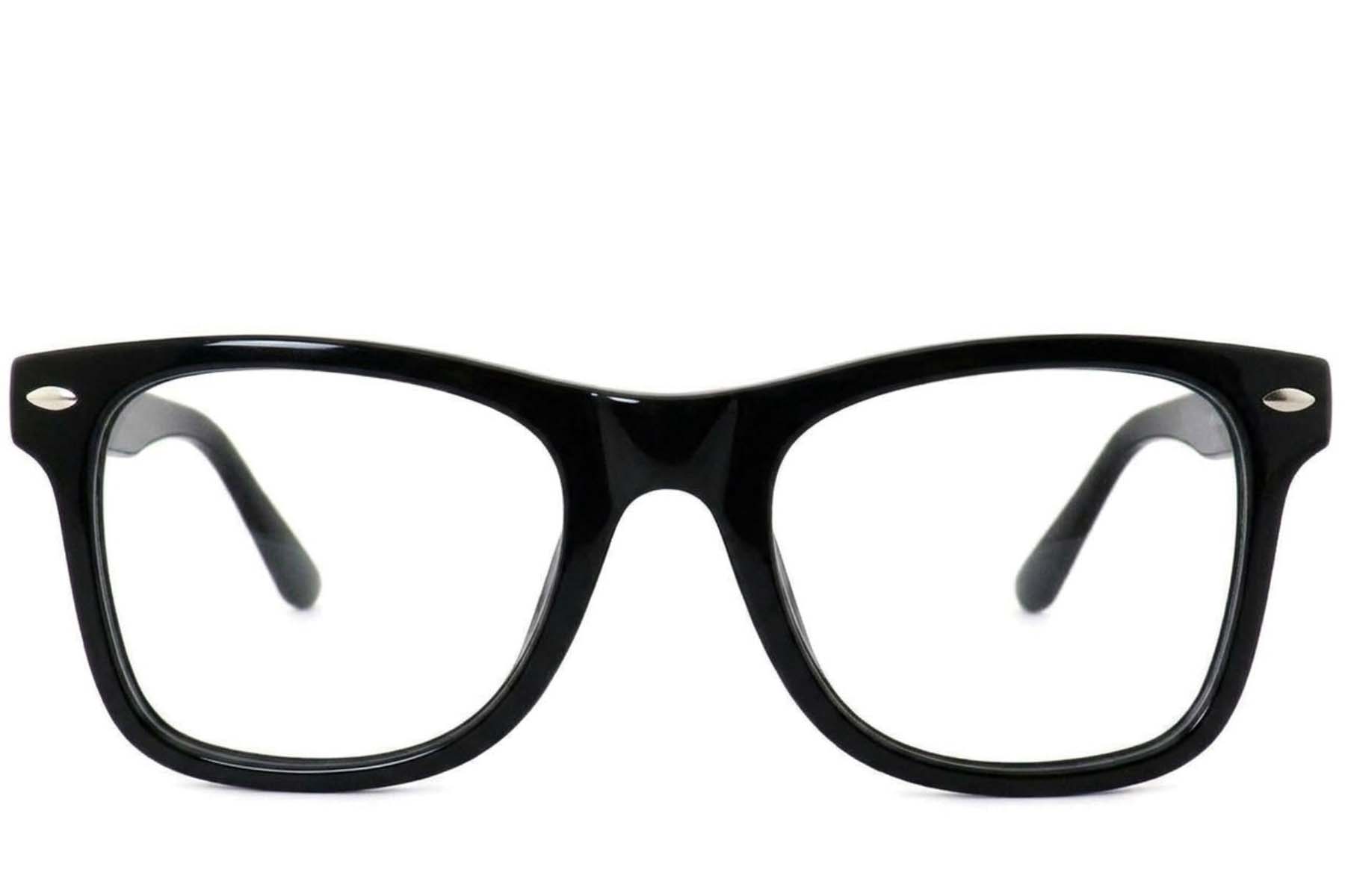BS2012-3949_Black_Rectangular_Acetate_Glasses-front
