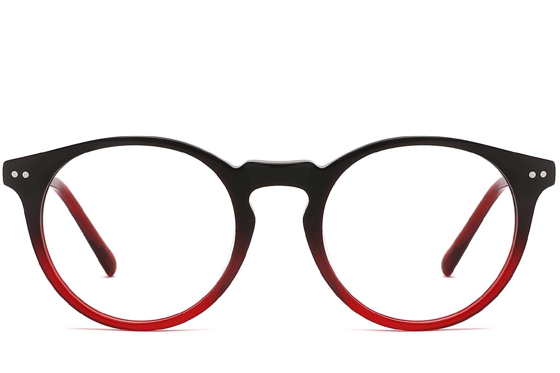 BS2012-3974_Red_Oval_Acetate_Glasses_front