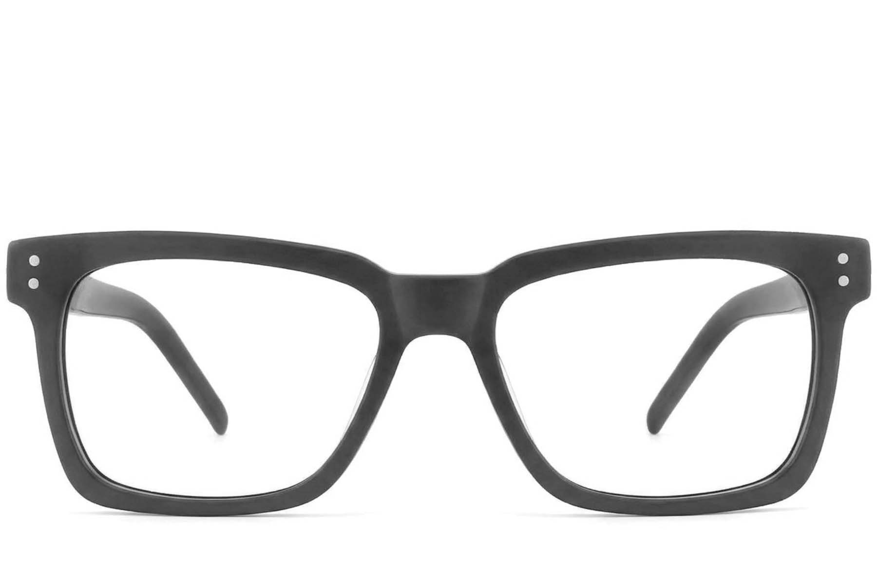 BS2012-3975_Black_Rectangular_Acetate_Glasses-front