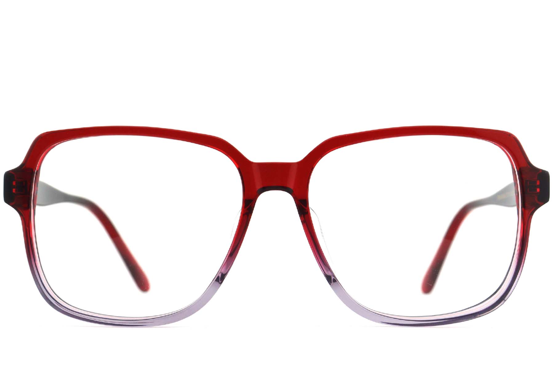BS2012-3981_Red_Rectangular_Acetate_Glasses_front