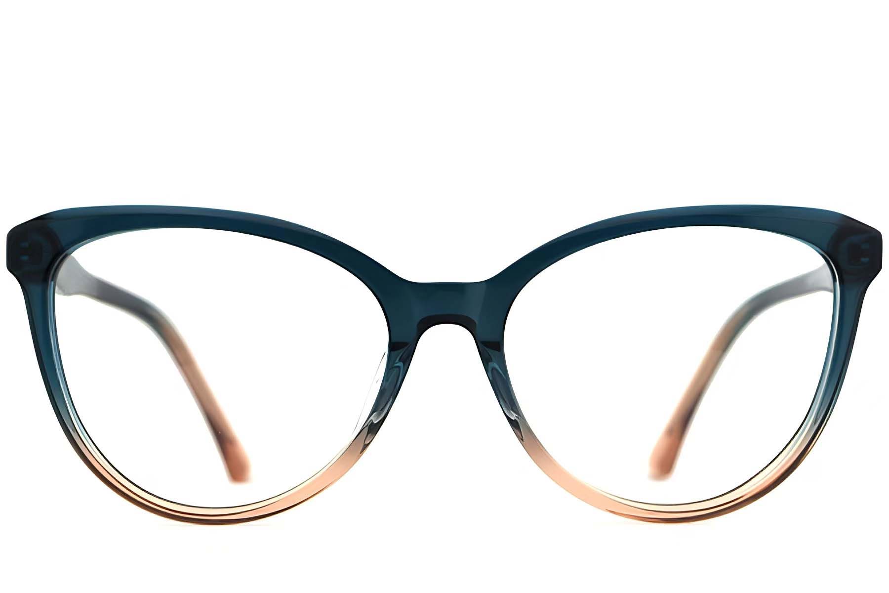 BS2012-4000_Green_Butterfly_Acetate_Glasses_front