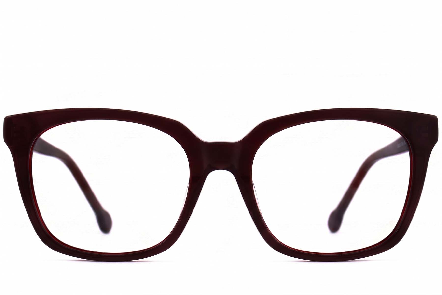 BS2012-4032_Red_Rectangular_Acetate_Glasses_front