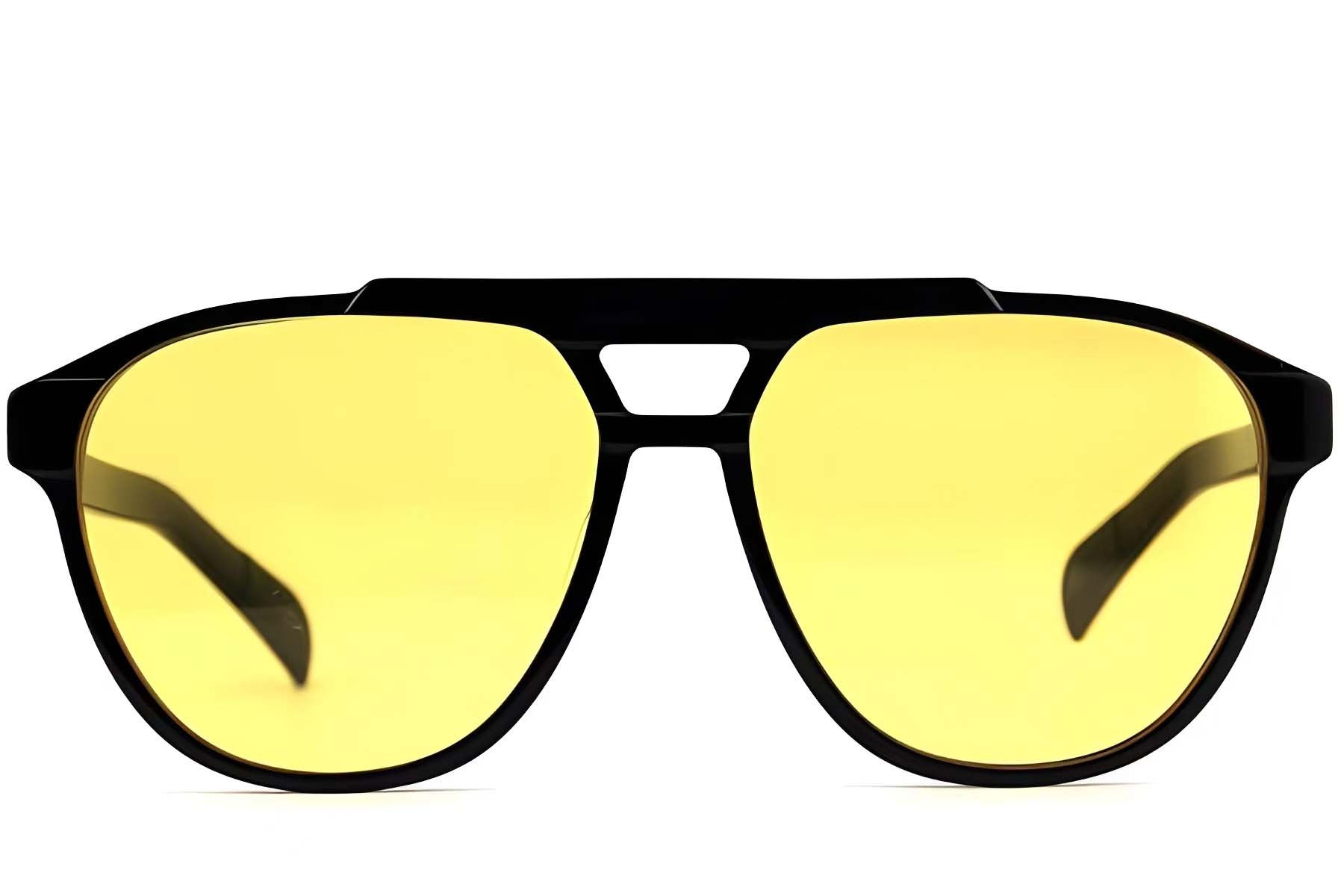BS2012-4111_Black_Aviator_Acetate_Sunglasses_front