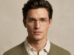 BS2012-4160_Golden_Rectangular_Metal_Glasses-tryon_male