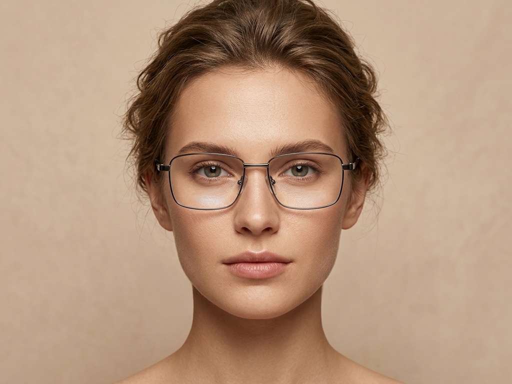BS2012-4161_Grey_Rectangular_Metal_Glasses-tryon_female