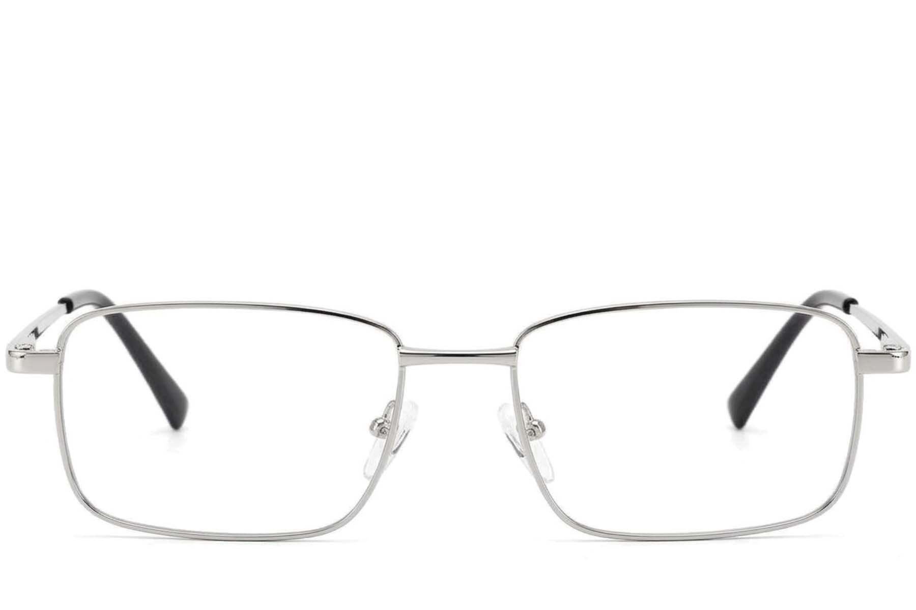 BS2012-4163_Silver_Rectangular_Metal_Glasses-front