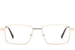BS2012-4165_Golden_Rectangular_Metal_Glasses_front