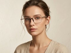 BS2012-4170_Golden_Rectangular_Metal_Glasses-tryon_female