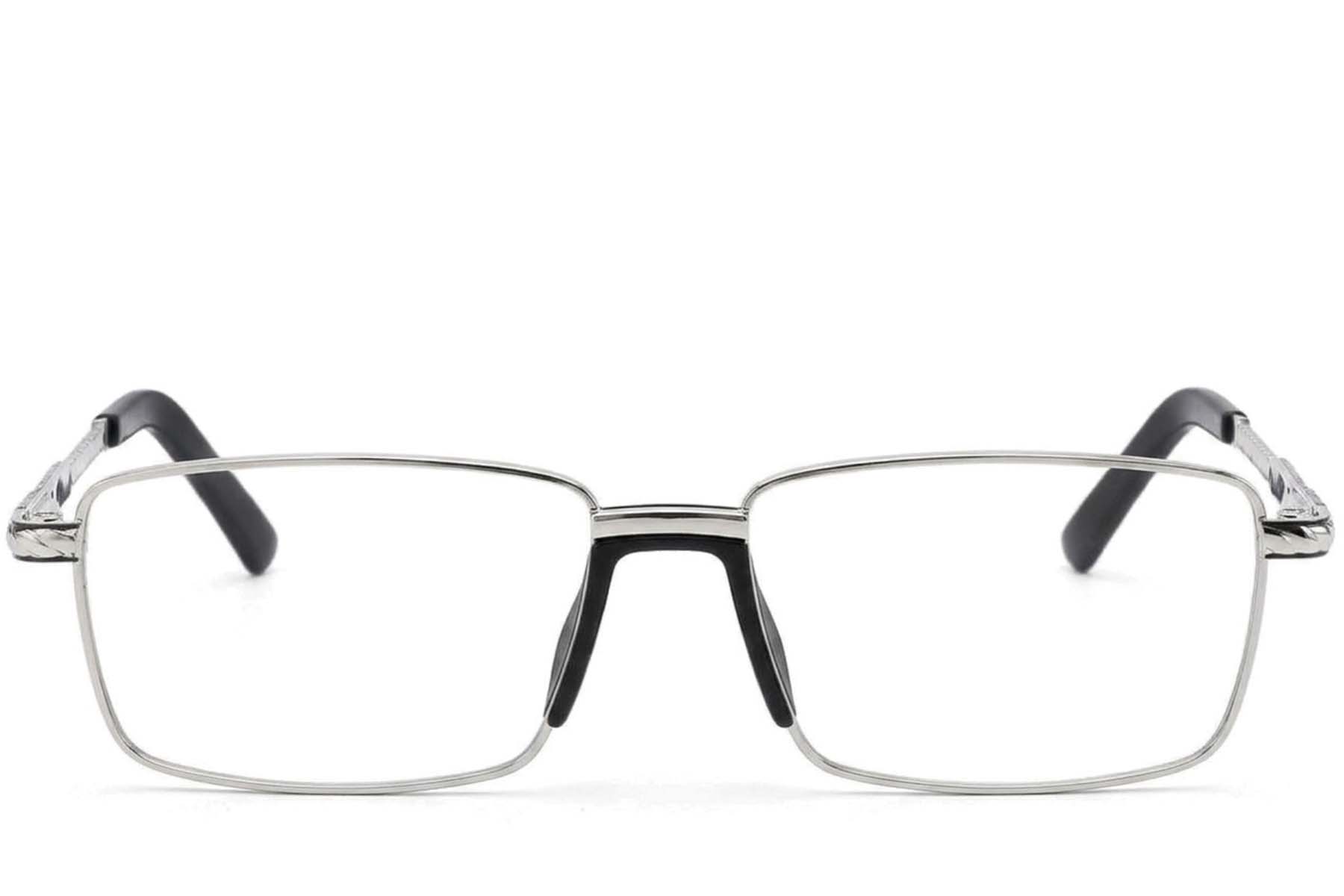 BS2012-4178_Silver_Rectangular_Metal_Glasses-front