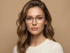 BS2012-4180_Golden_Rectangular_Metal_Glasses-tryon_female